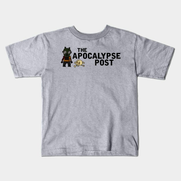 The Apocalypse Post w/ ApocaBob Kids T-Shirt by The Apocalypse (Out)Post